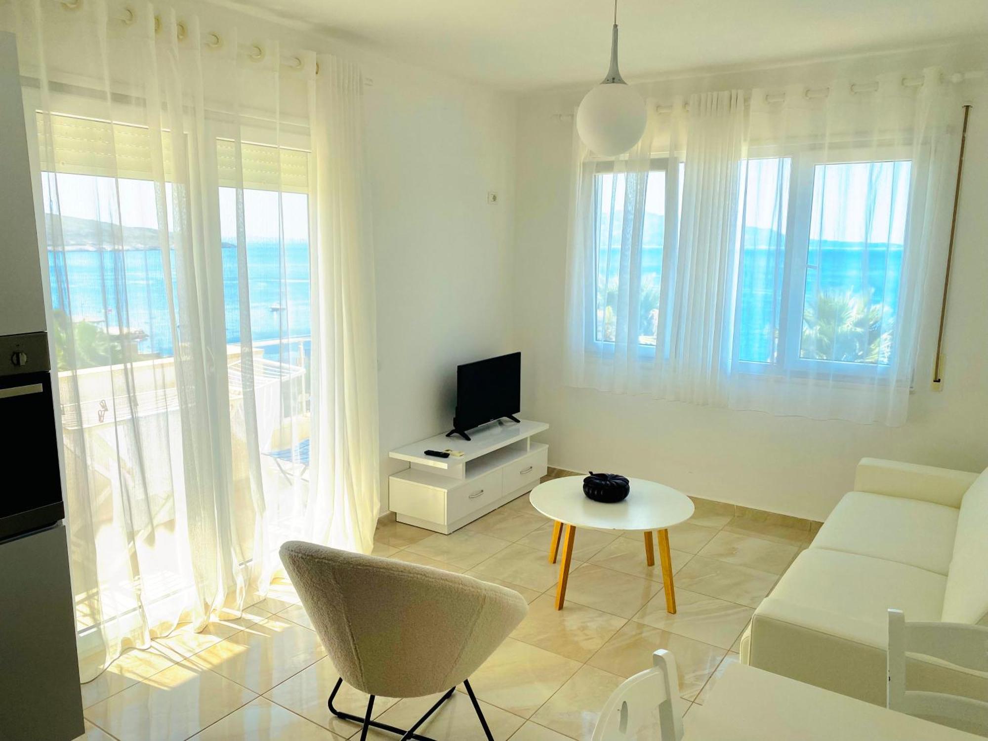 White Residence Apartament Sarandë Buitenkant foto